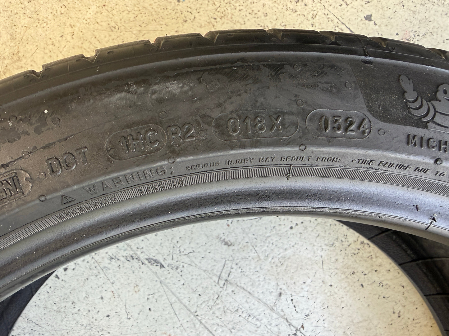 Usato: 4 Pneumatici Michelin Pilot Sport 5 225/45R19 96Y XL Estivi 85% Residui