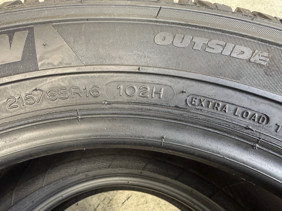 Usato: 2 Pneumatici Michelin Latitude Cross 215/65R16 102H XL Estivi M+S 75% Residui