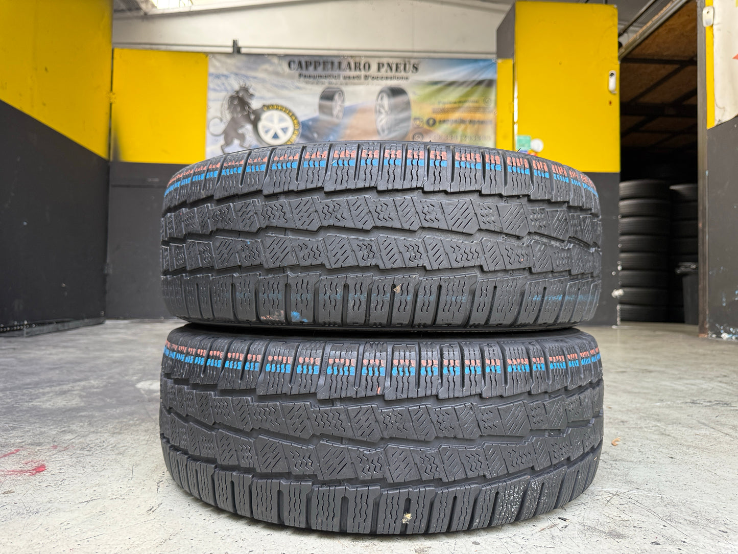Usato: 2 Pneumatici Michelin Agilis Alpin 225/65R16C 112/110R 8PR Invernali 70% Residui