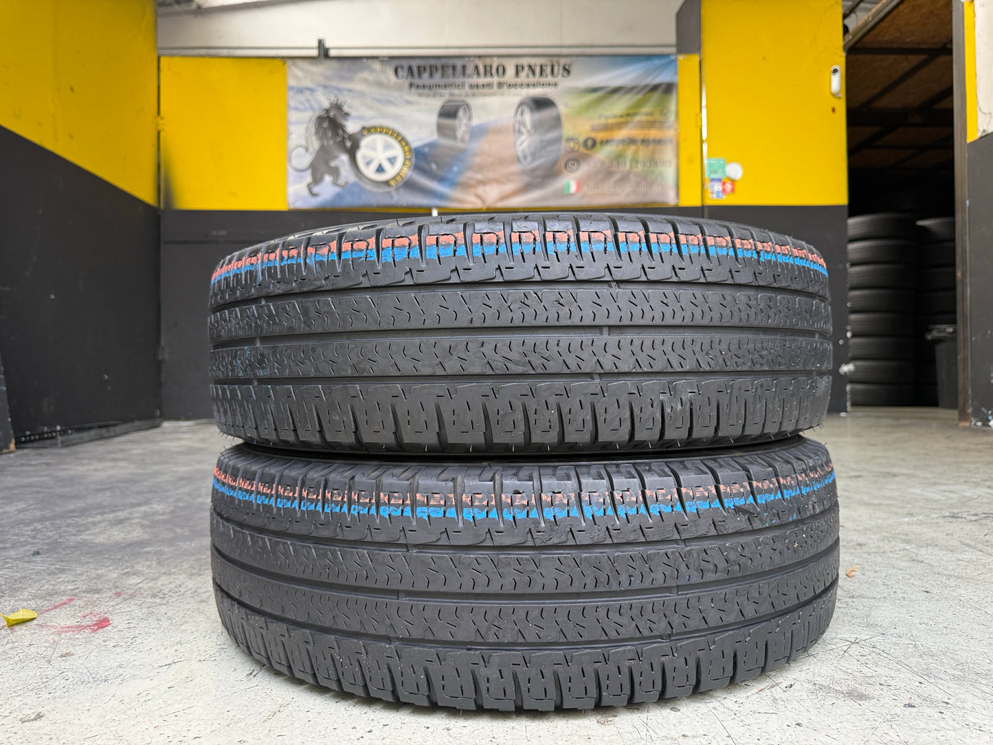 Usato: 2 Pneumatici Michelin Agilis Camping 225/75R16CP 116Q Estivi 70% Residui