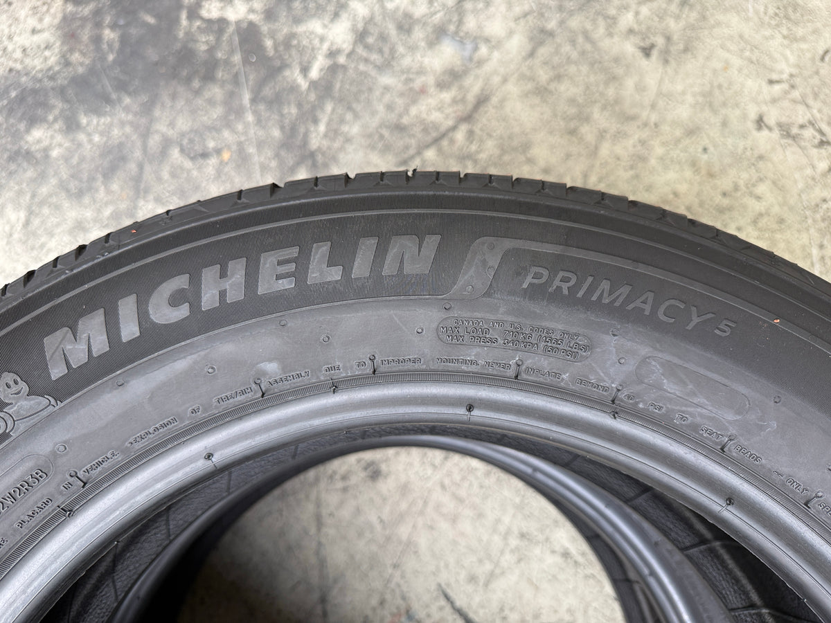Usato: 2 Pneumatici Michelin Primacy 5 205/60R16 96H XL Estivi 85% Residui DOT 2025
