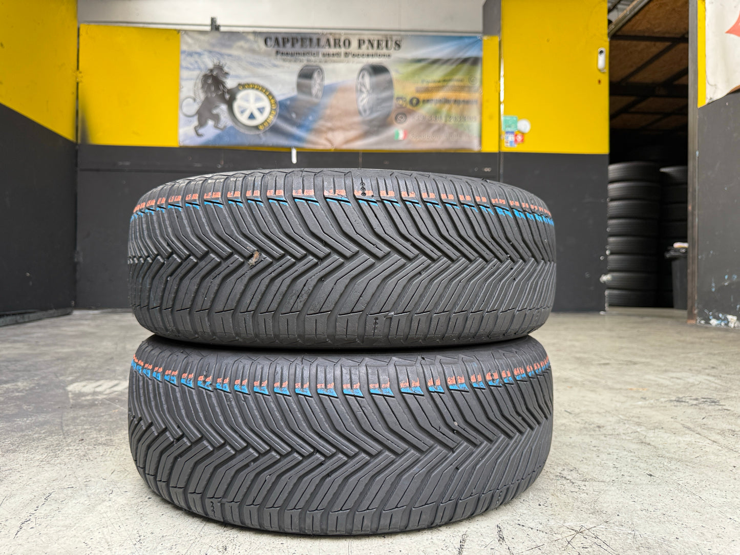 Usato: 2 Pneumatici Michelin CrossClimate 2 205/55R16 91H 4 Stagioni 85% Residui