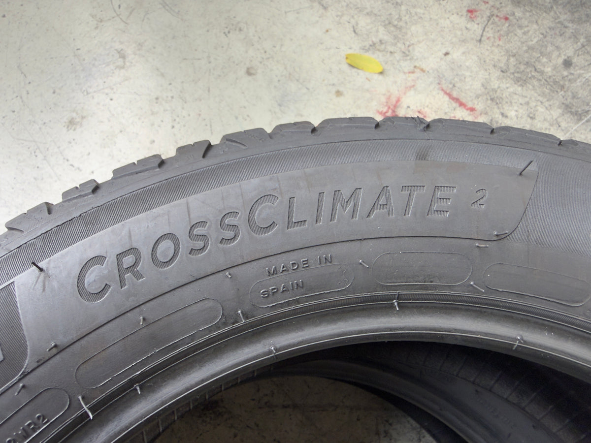 Usato: 2 Pneumatici Michelin CrossClimate 2 205/55R16 91H 4 Stagioni 85% Residui