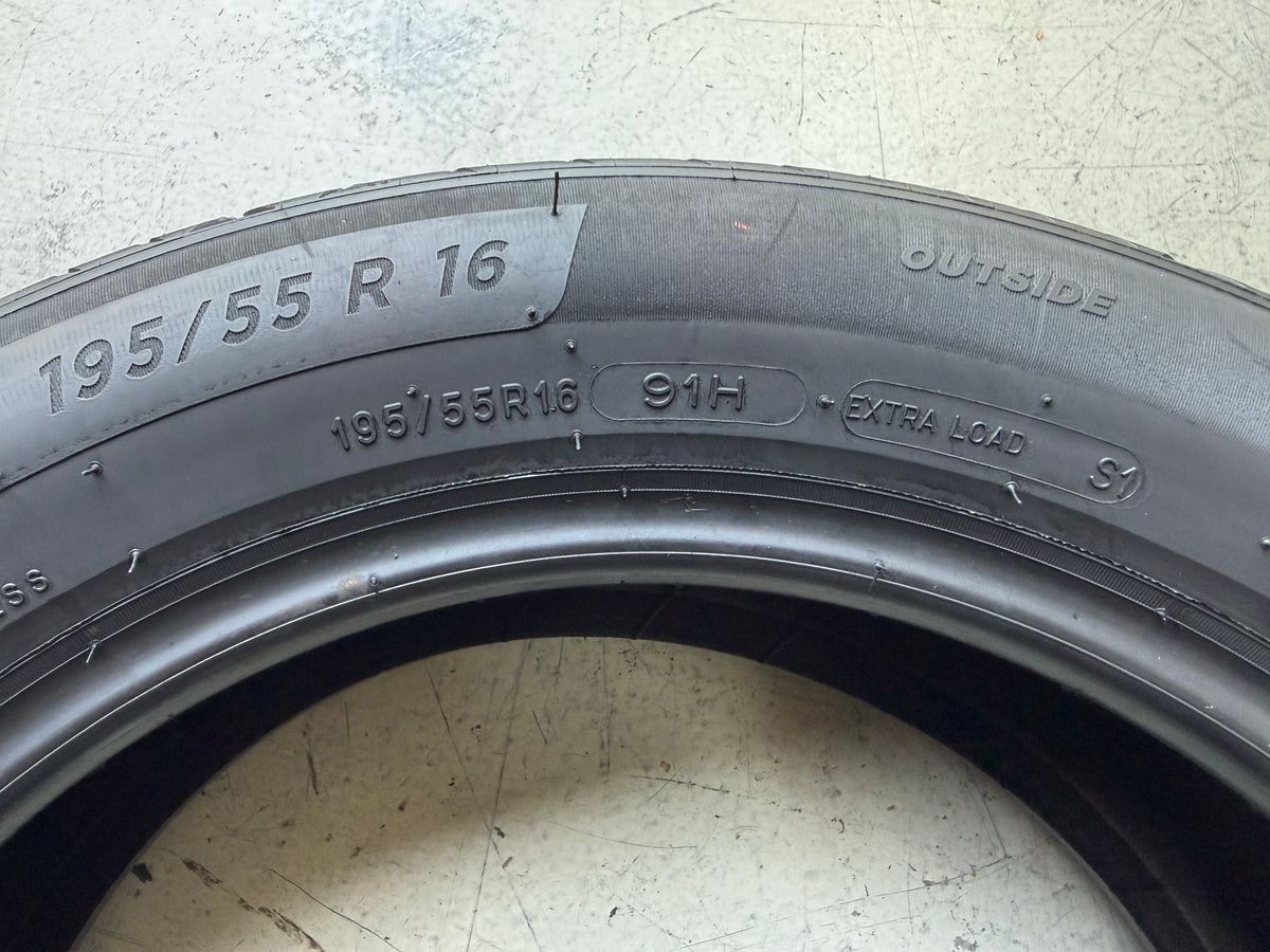 Usato: 4 Pneumatici Michelin e.Primacy 195/55R16 91H XL S1 Estivi 80-90% Residui
