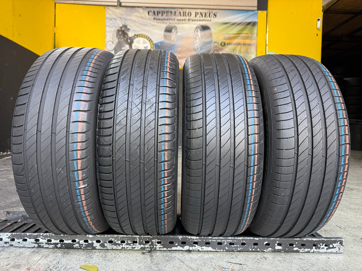 Usato: 4 Pneumatici Michelin Primacy 4 195/55R16 87H Estivi 90% Residui