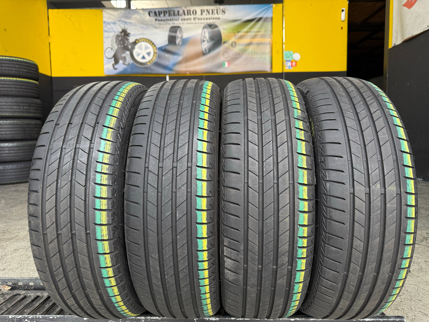 Usato: 4 Gomme 185/65R15 88H Bridgestone Estive 85% residui