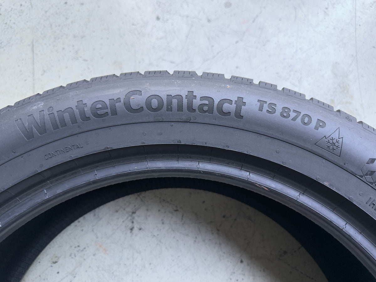Usato: 2 Pneumatici Continental WinterContact TS 870 P 235/50R19 99H Invernali 95% Residui