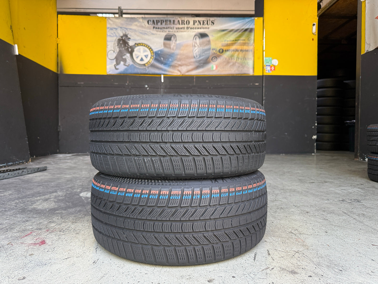 Usato: 2 Pneumatici Continental WinterContact TS 850 P 225/40R18 92V XL Invernali 85% Residui