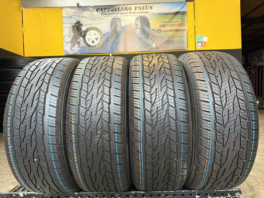 Usato: 4 Gomme 225/55R18 98V Continental Estive 80/85% residui