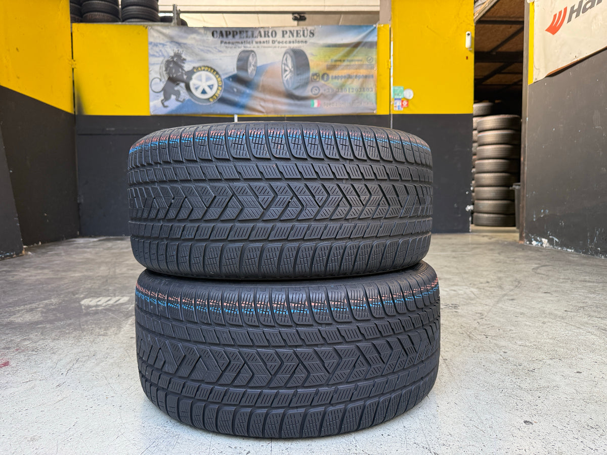 Usato: 2 Pneumatici Pirelli Scorpion Winter 275/40R20 106V XL MFS Invernali 70% Residui