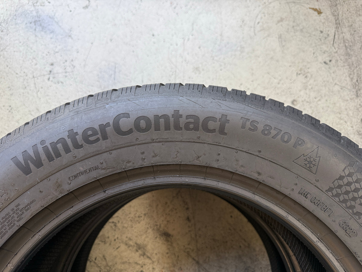 Usato: 2 Pneumatici Continental WinterContact TS 870 P 215/65R17 99H FR EVc Invernali 70% Residui