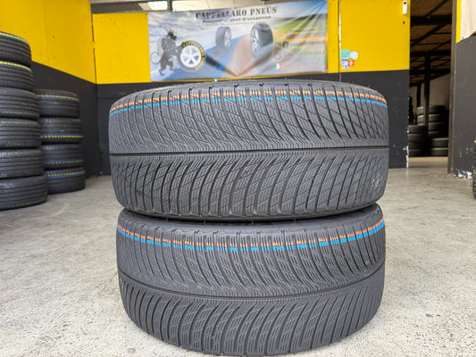 Usato: 2 Pneumatici Michelin 265/35R22 102W XL Invernali 90% residui