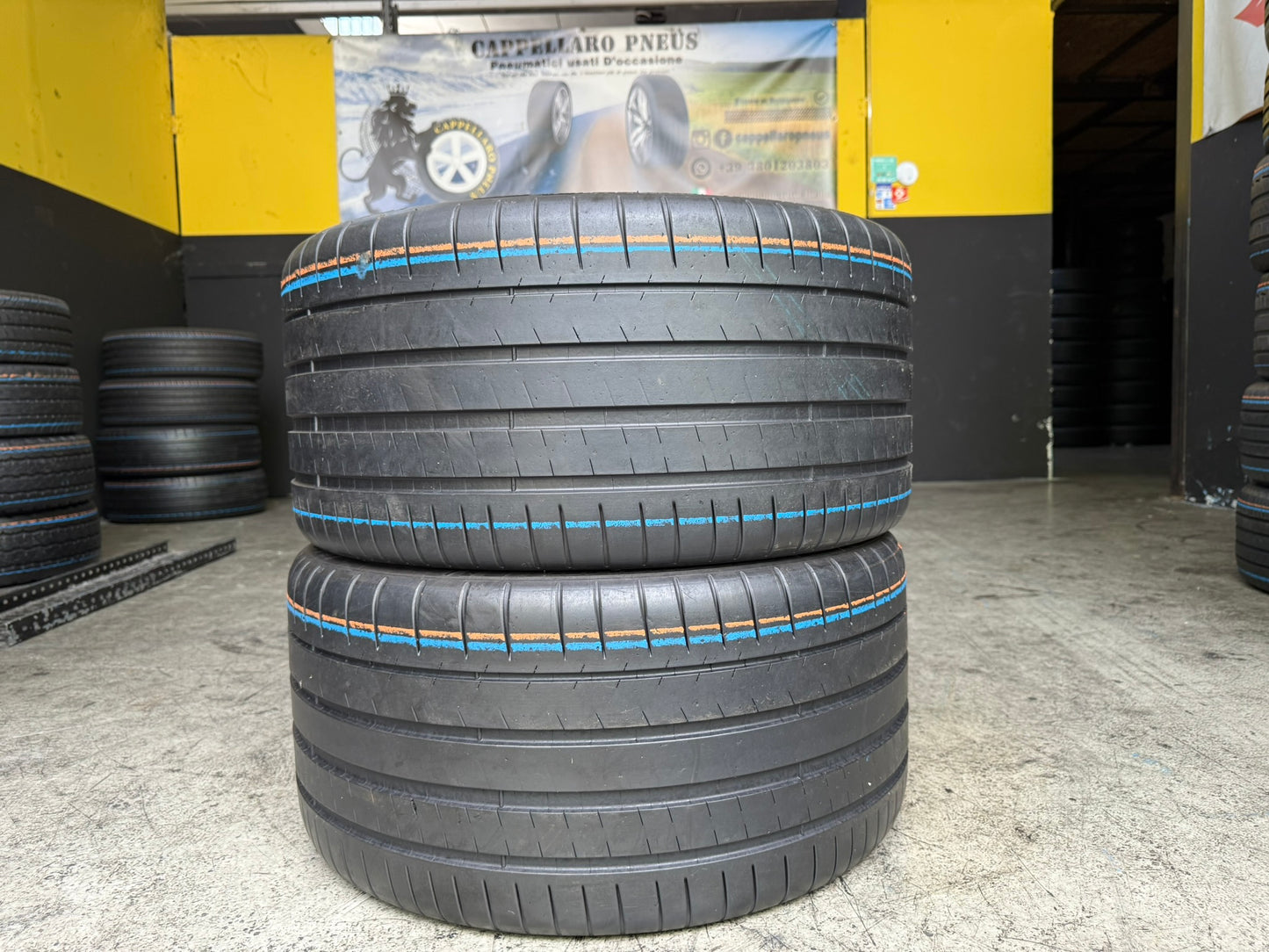 Usato: 2 Gomme 295/35R20 105Y XL Michelin Estive 90% residui