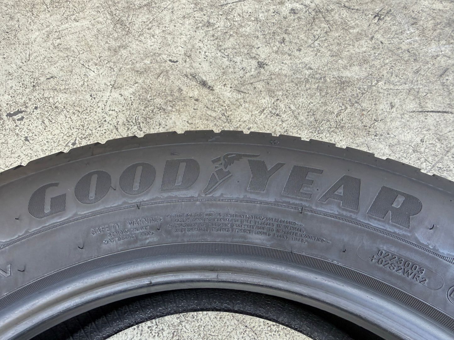 Usato: 4 Gomme 235/55R18 100V Goodyear 4 Stagioni 80% residui
