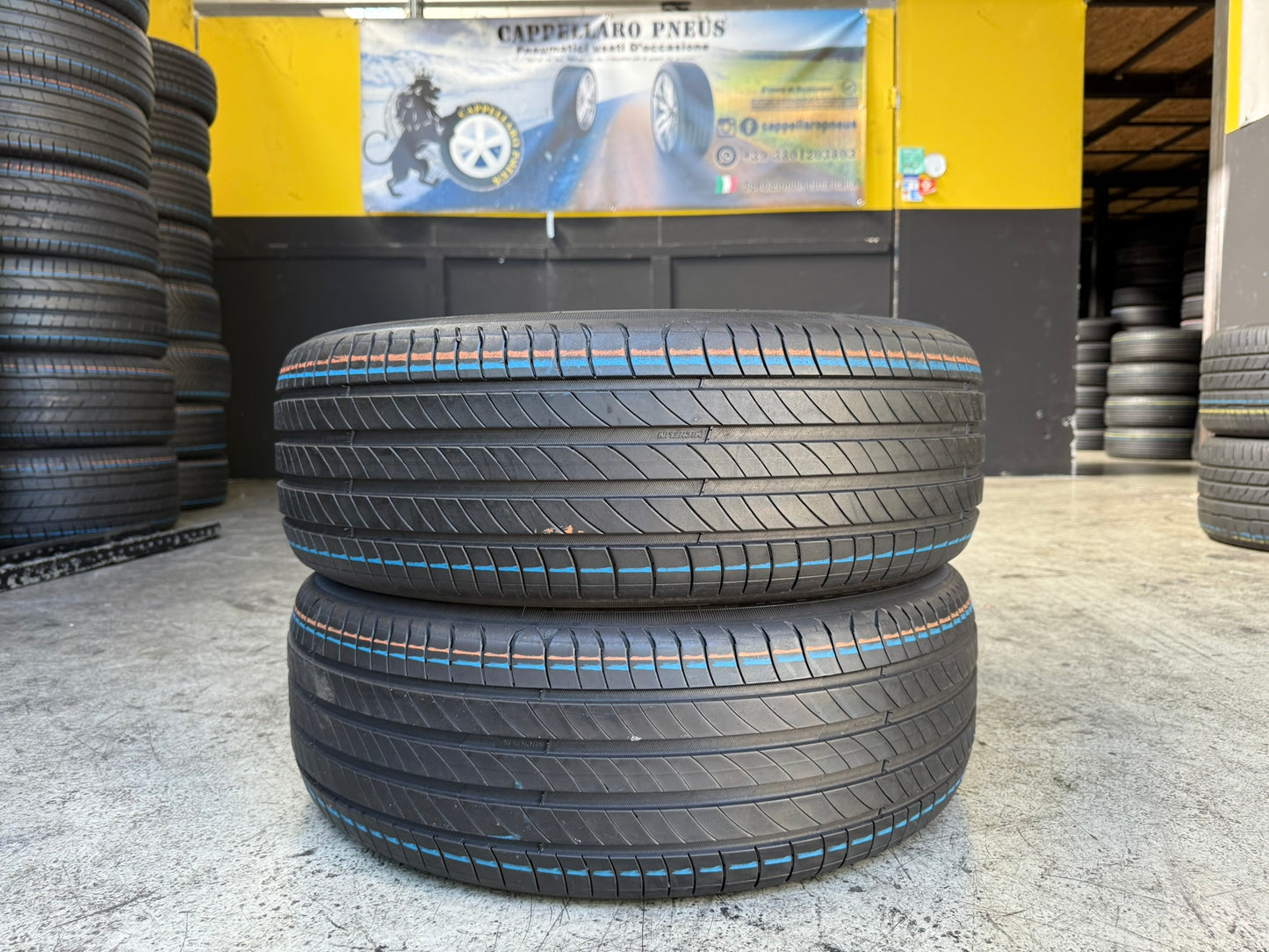 Usato: 2 Gomme 205/55R19 97V XL Michelin Estive 90% residui