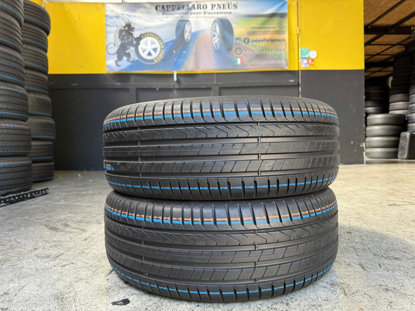 Usato: 2 Gomme 205/55R17 91V Pirelli Estive 90% residui