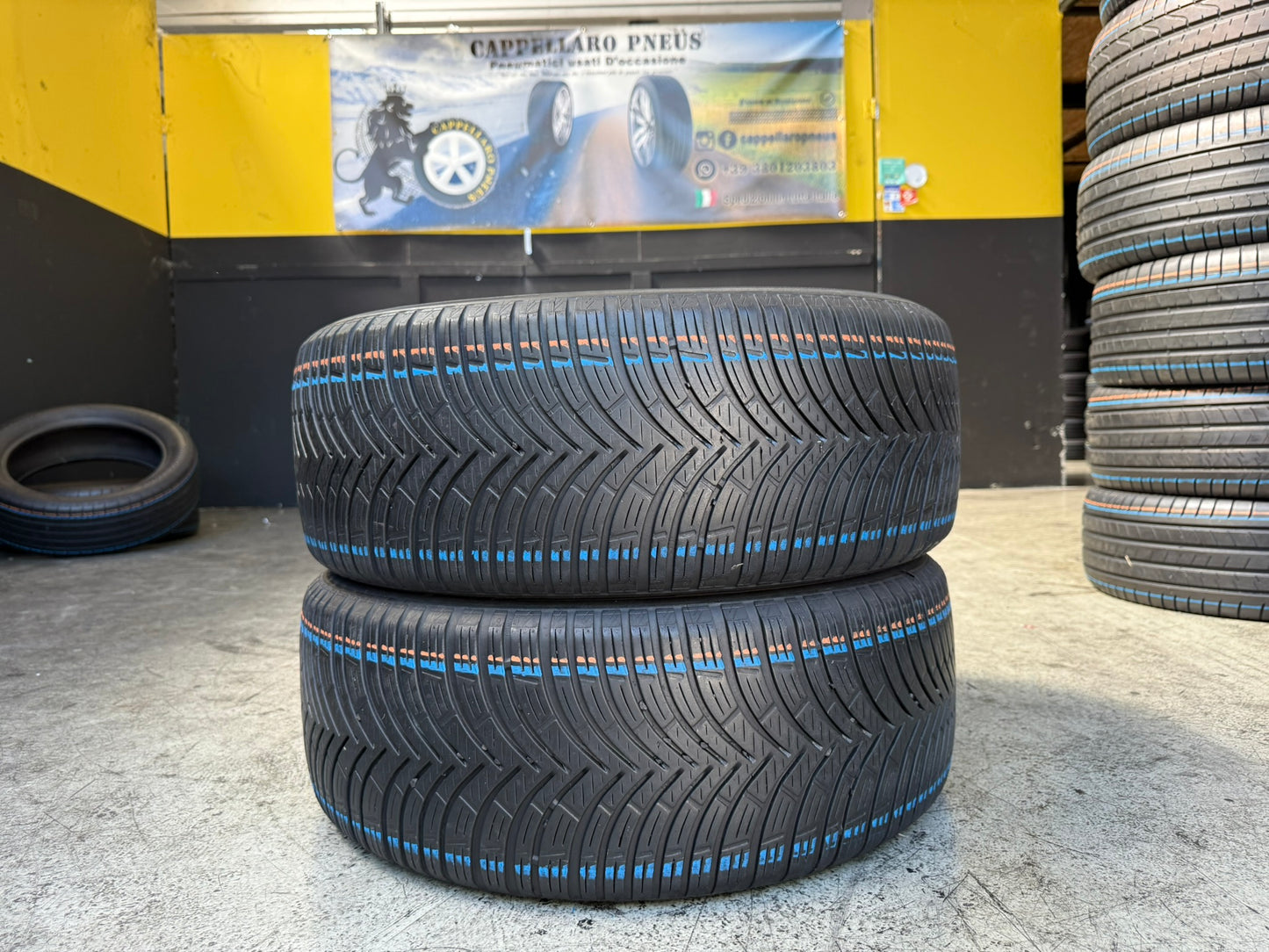 Usato: 2 Gomme 215/55R18 99V XL Kleber 4 Stagioni 75% residui