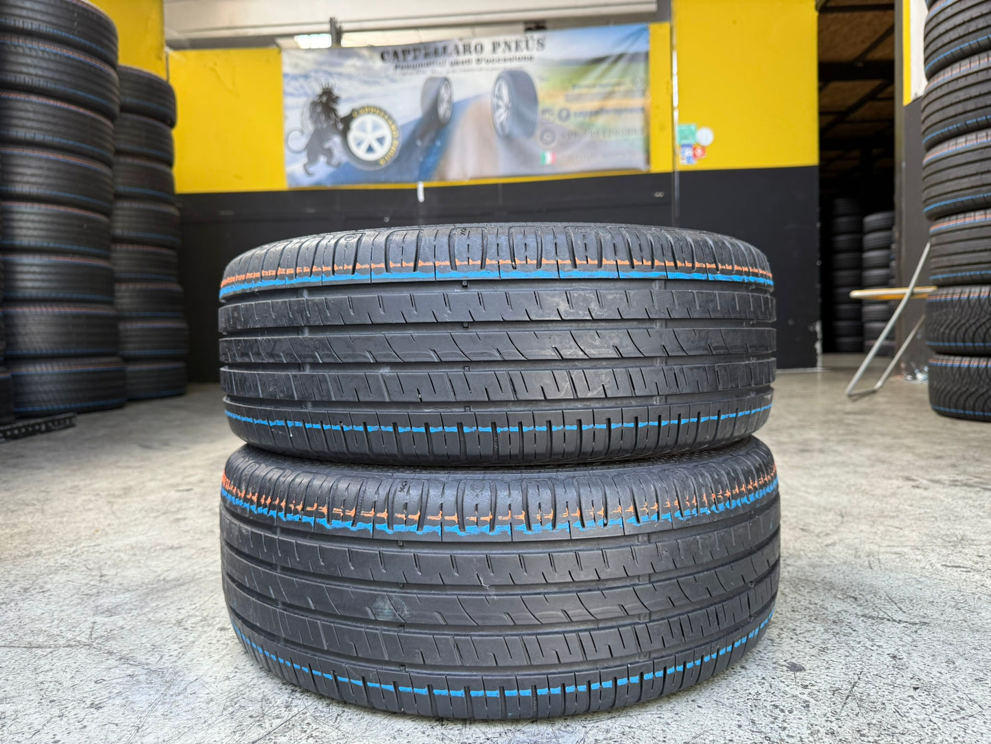Usato: 2 Gomme 185/55R15 82H Barum Estive 80% residui