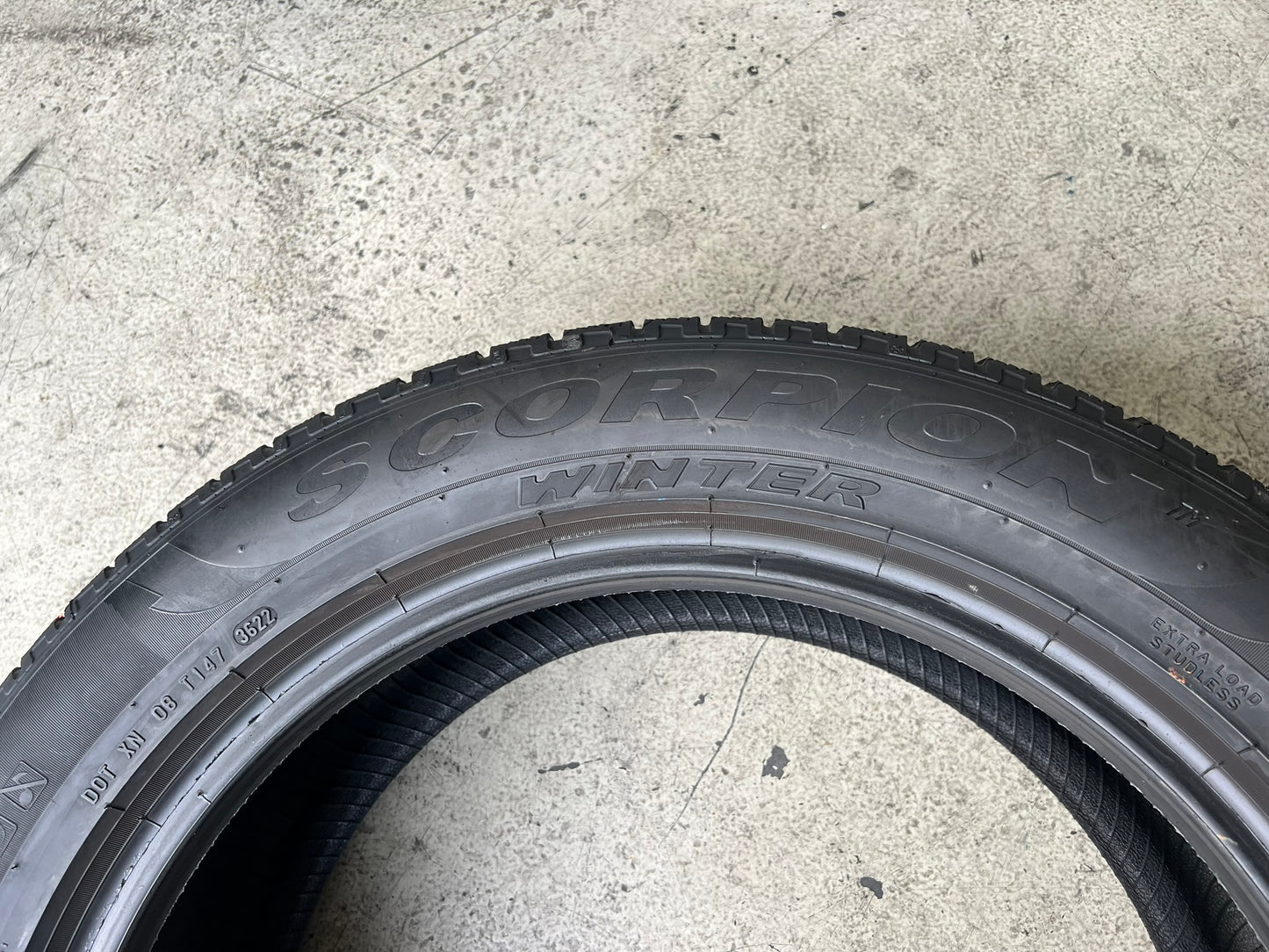 Usato: 4 Gomme 235/55R19 105H XL Pirelli invernali 80% residui