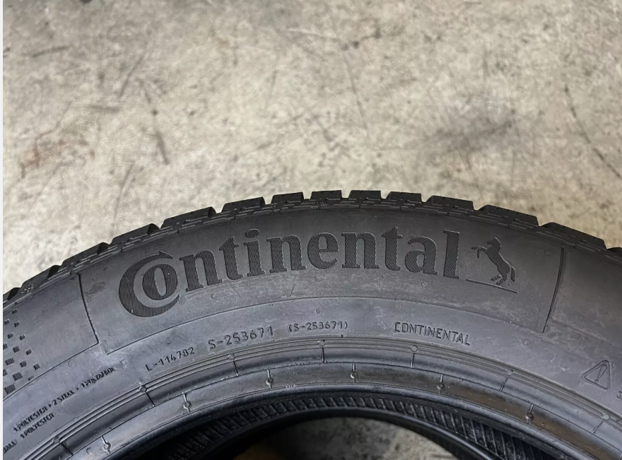 Usato: 2 Gomme 195/60R16 89H Continental invernali 90% residui