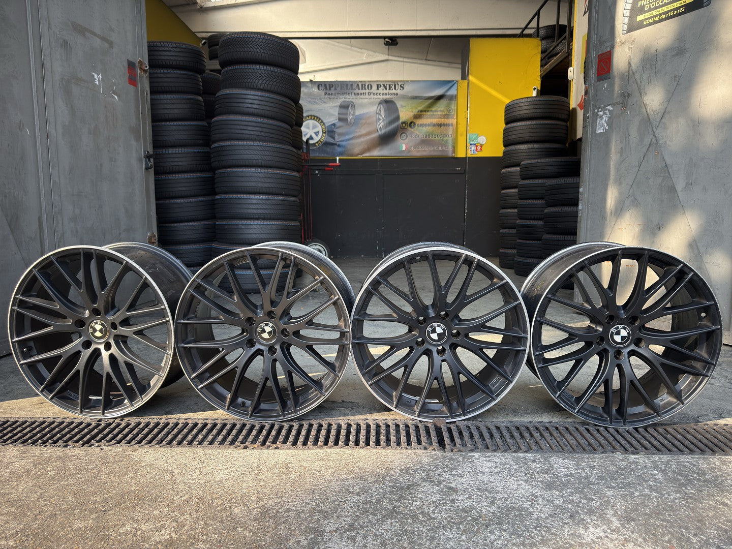 Cerchi ATS Perfektion 20" BMW 5x120 72,6 9J ET30 Nero Lucido Set 4 Cerchi