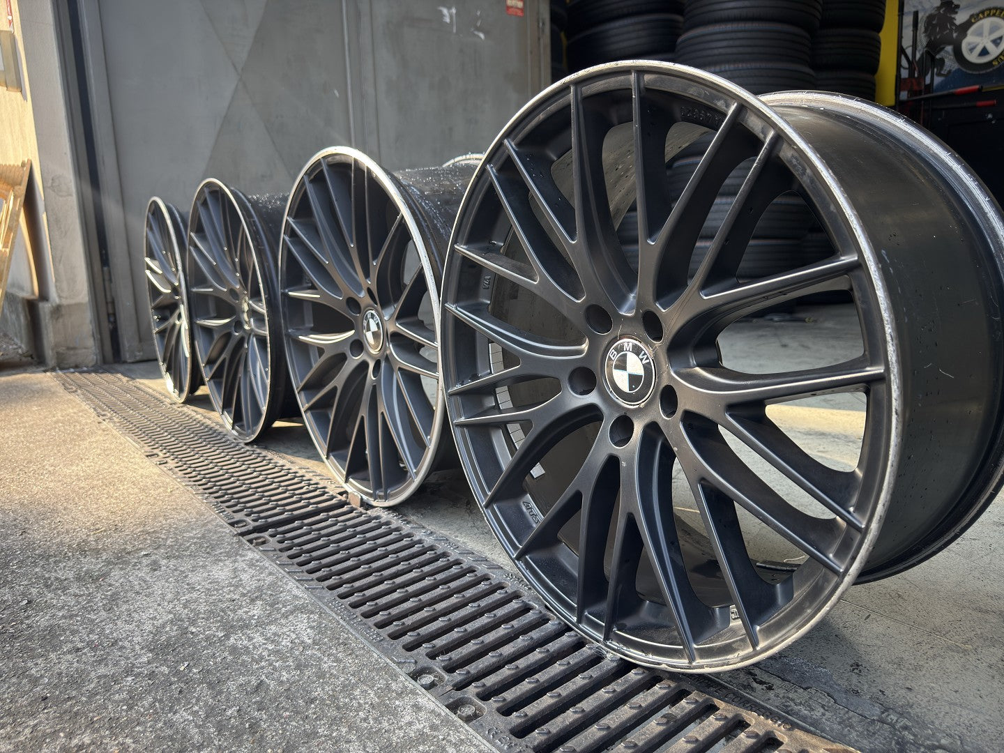 Cerchi ATS Perfektion 20" BMW 5x120 72,6 9J ET30 Nero Lucido Set 4 Cerchi