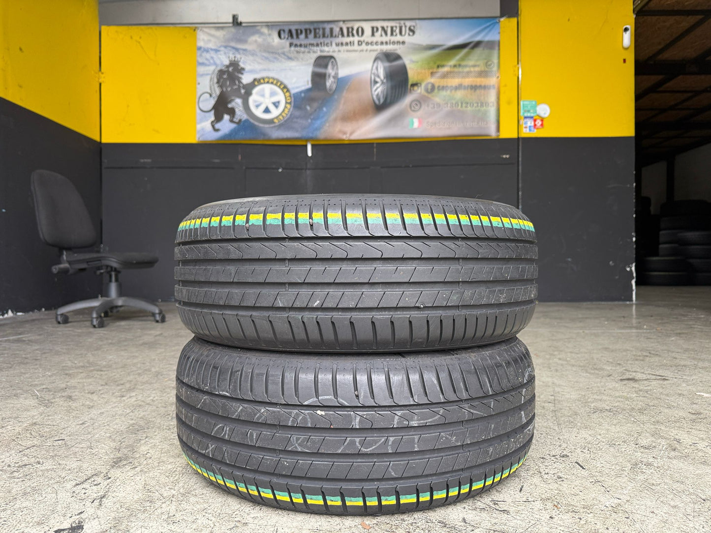 Usato: 2 Gomme 215/55R17 94V Pirelli Estive 85% residui